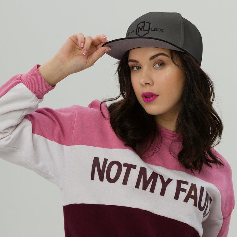 Hat - NL Straight Logo Snapback