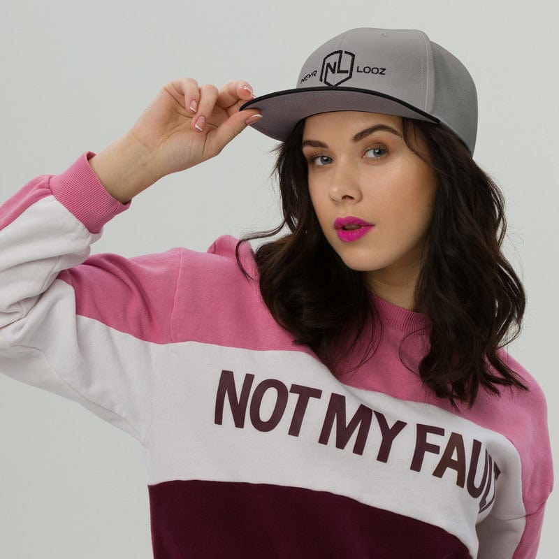 Hat - NL Straight Logo Snapback