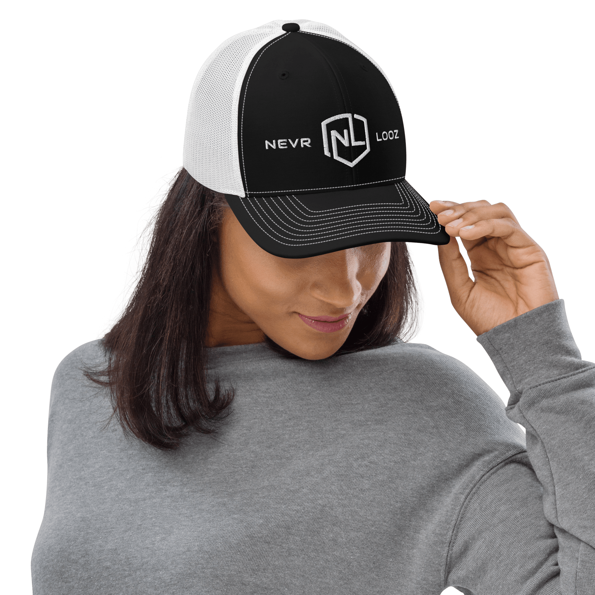 Hat - NL Straight Logo Trucker