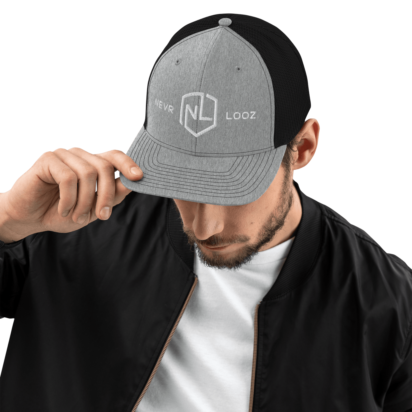 Hat - NL Straight Logo Trucker