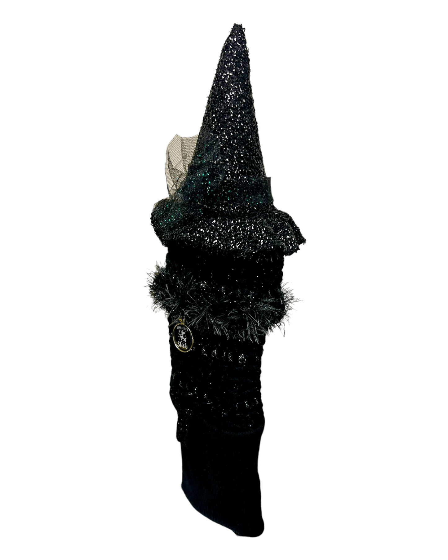 Head Cover (Halloween) - Black w Fine Speckled Hat