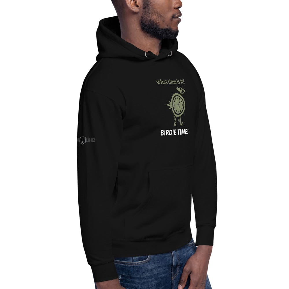 Premium unisex black hoodie