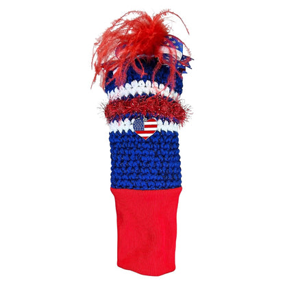 Head Cover - Red, White, and Blue