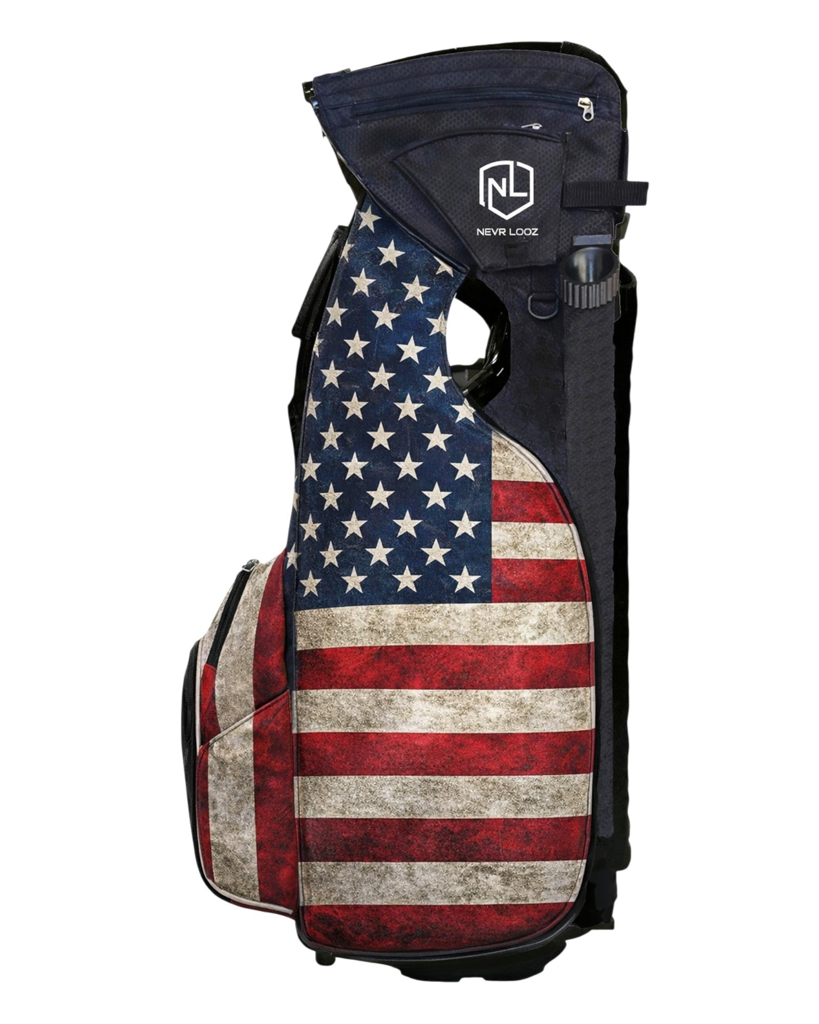 NEVR LOOZ™ Modular Golf Bag | Locking Clips & Swappable Outer