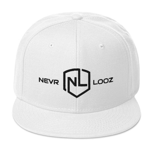 NL White Snapback Hat