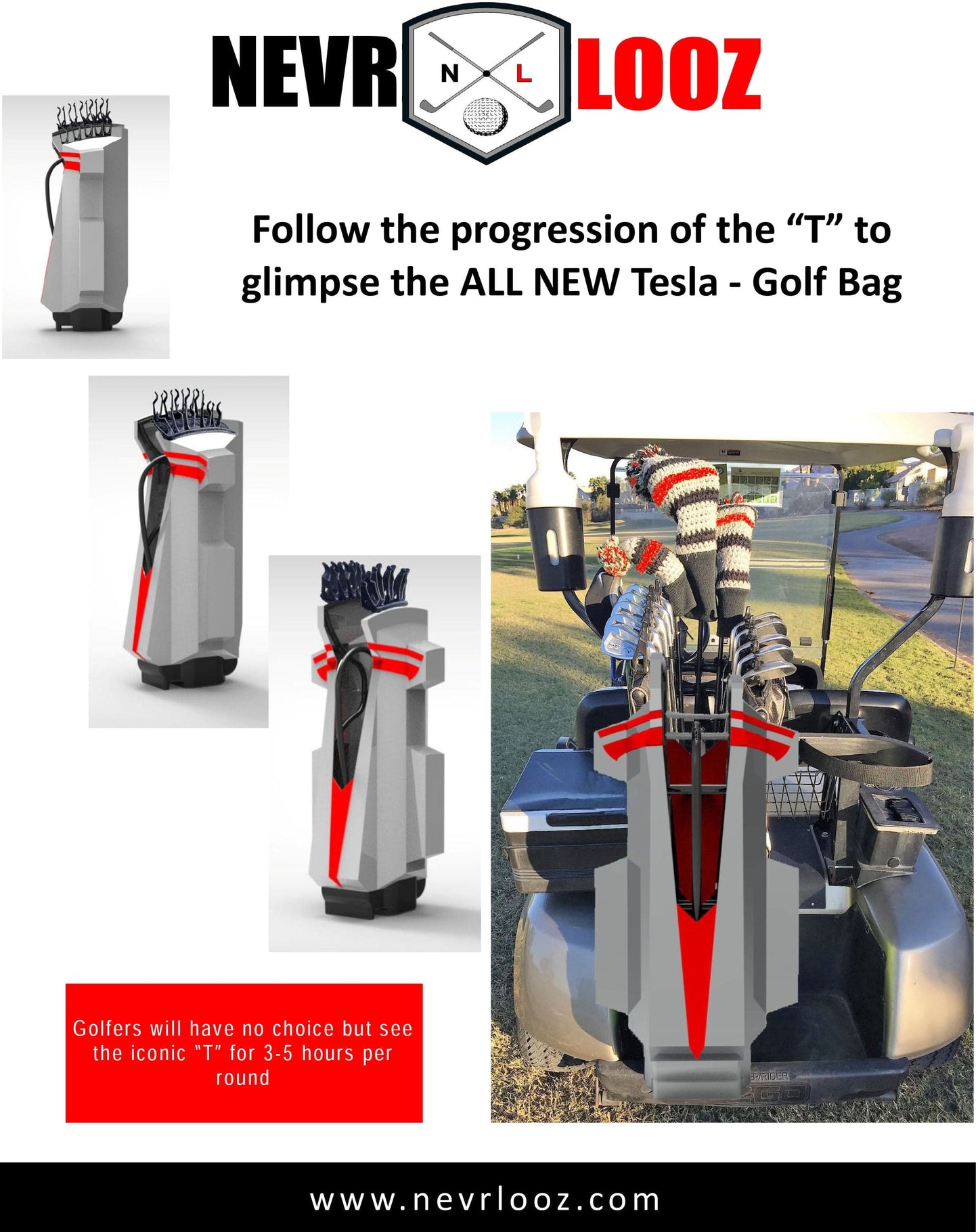 Specialty ExoSkin - Tesla Tee Golf Bag