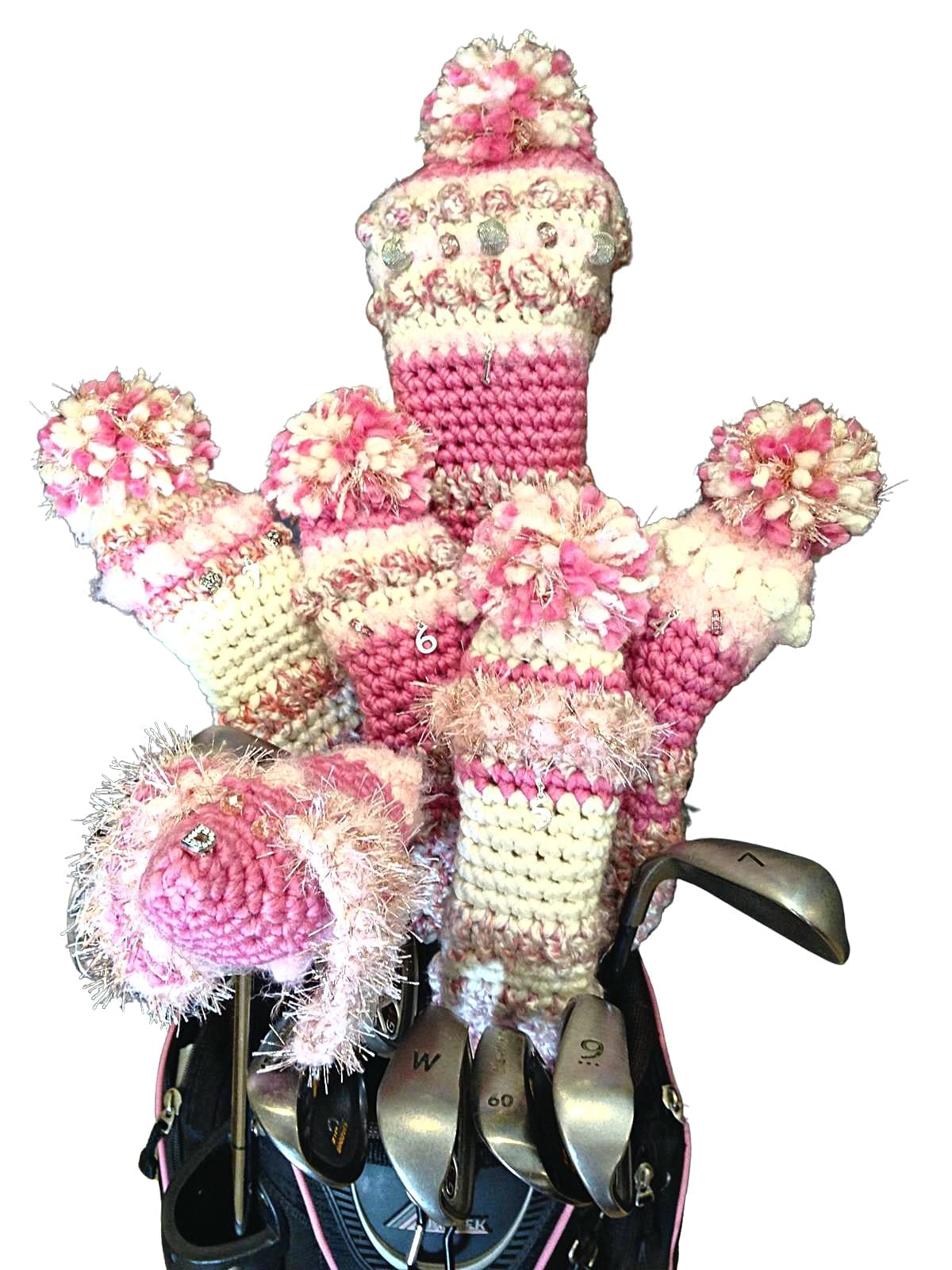Headcovers from Nevr looz in Pink
